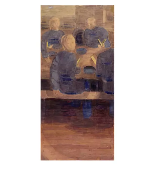 Otto Meyer-Amden — Vorbereitung. Teil mit Umblickendem III — Galerie Kornfeld