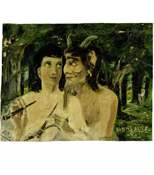 Otto Meyer-Amden — Theokrits Muse — Galerie Kornfeld