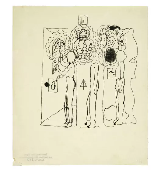Otto Meyer-Amden — Sinnbild (Drei Figuren) — Galerie Kornfeld