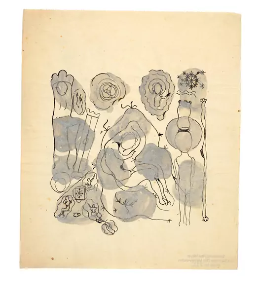 Otto Meyer-Amden — Sinnbild (Sitzende Figur) — Galerie Kornfeld