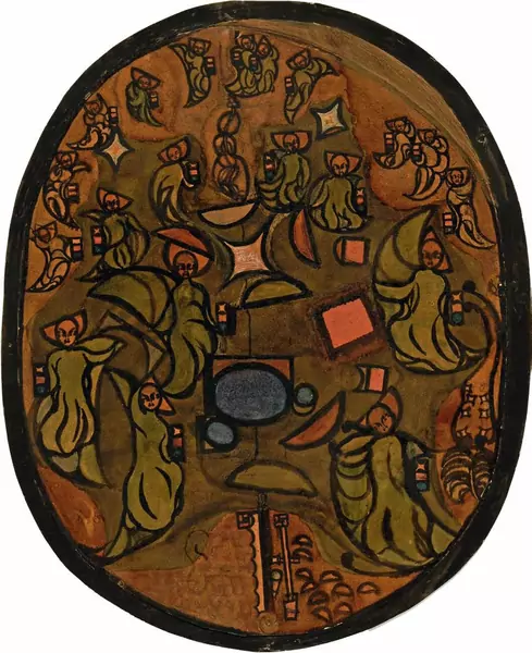 Otto Meyer-Amden — Tempelbau — Galerie Kornfeld