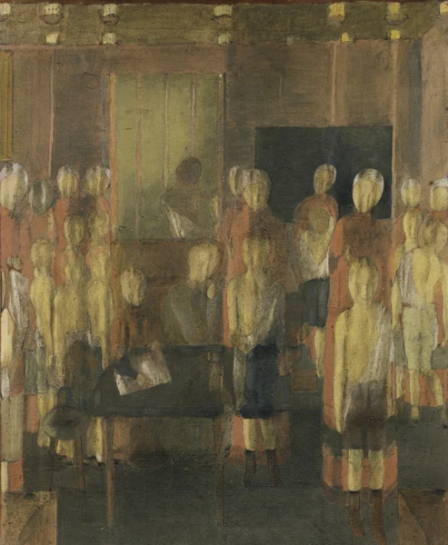 Otto Meyer-Amden — Impfung, Komposition III