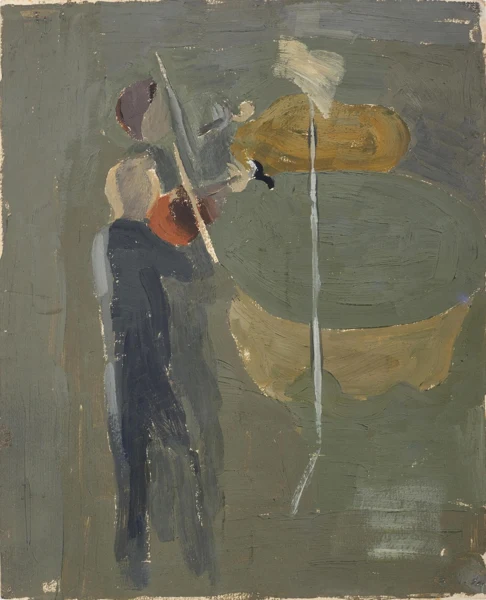 Otto Meyer-Amden — Violonspieler