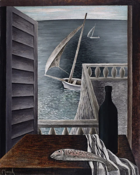 Otto Morach — Fenster am Meer, um 1927