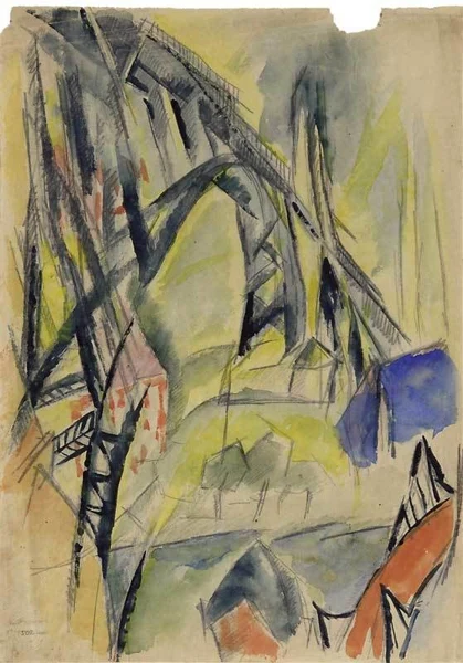 Otto Morach — Viadukt, um 1916