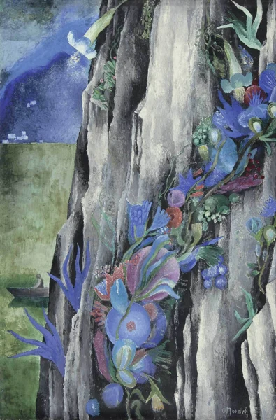 Otto Morach — Blumen im Fels, 1924 und 1965/70