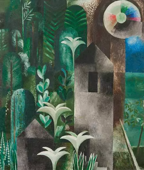 OTTO MORACH — Südliche Nacht. Circa 1922. — Koller Auktionen