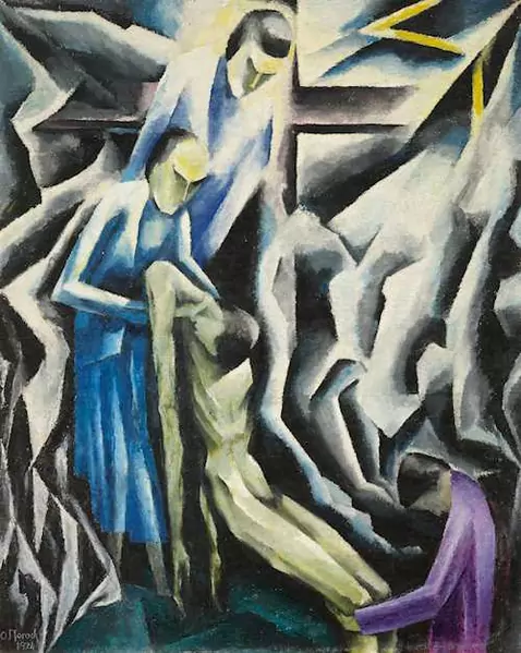 OTTO MORACH — The Deposition II. Circa 1916 and circa 1970. — Koller Auktionen