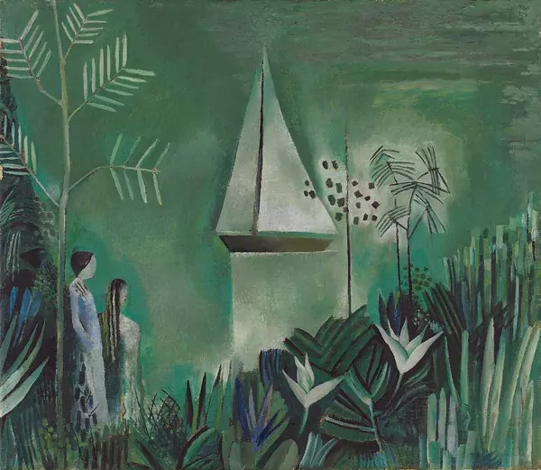 Otto Morach — Am Ufer vom Langensee — Galerie Kornfeld