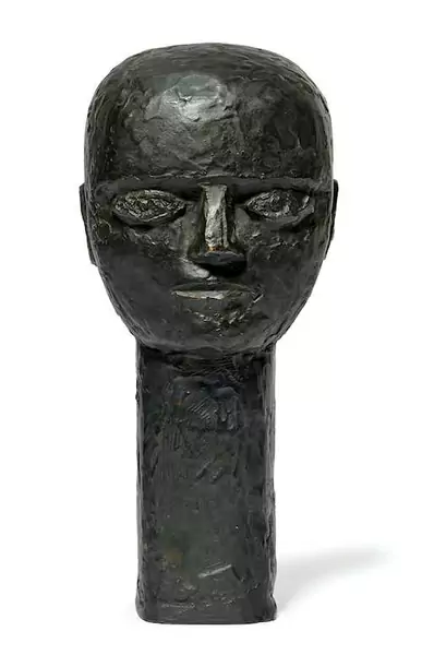 OTTO MÜLLER — Study for large head. 1984–86. — Koller Auktionen