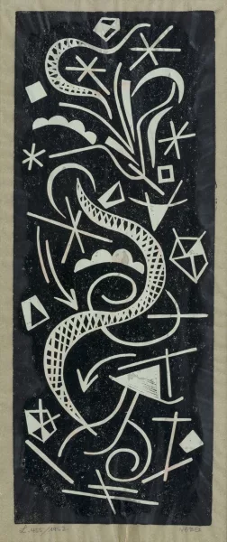 Otto Nebel — Composition abstraite