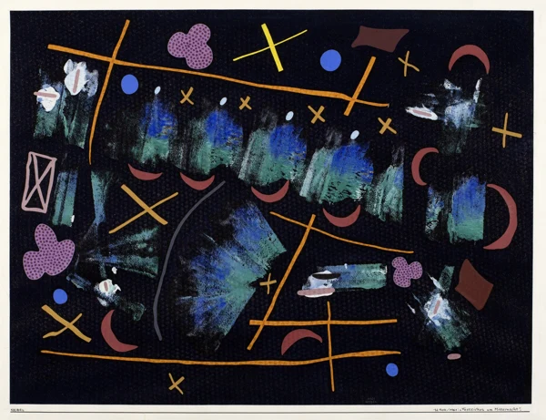 Otto Nebel — Festliches um Mitternacht, 1961