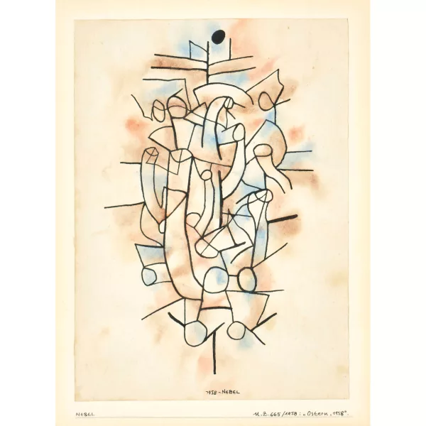 Otto Nebel — "Ostern, 1958".