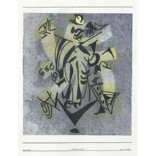 Otto Nebel — "Auffahrend".