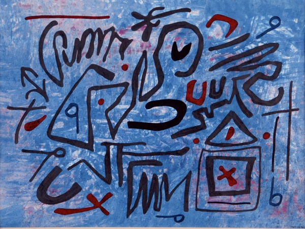 Otto Nebel — Komposition, 1964