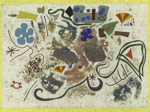 OTTO NEBEL — Abstrakte Komposition. 1950. — Koller Auktionen