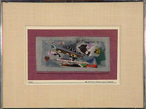 Otto Nebel — Vieldeutiges, Blatt 2, "Kb 153", 1972
