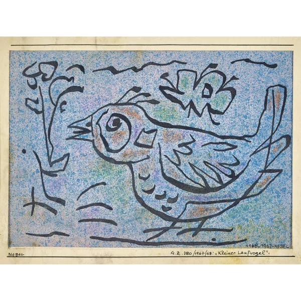 Otto Nebel — "Kleiner Laufvogel".