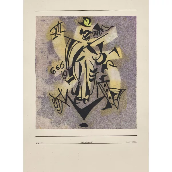 Otto Nebel — "Auffahrend".