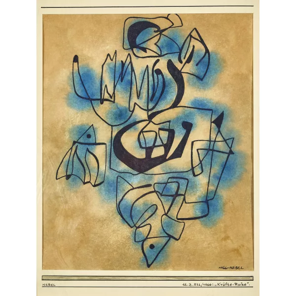 Otto Nebel — "Kräfte-Ruhe".