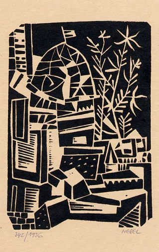 Otto Nebel — 7 Blätter: Ohne Titel