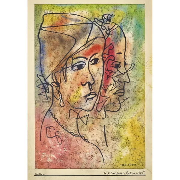 Otto Nebel — "Geschwister".