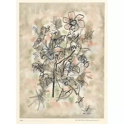 "Spätsommerblumen I"