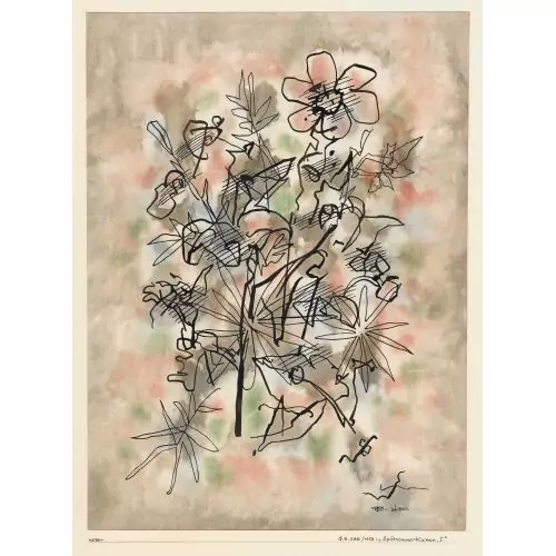 "Spätsommerblumen I"