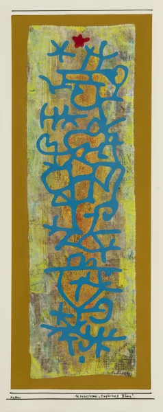 Otto Nebel — "Empörtes Blau",