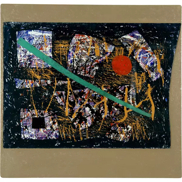 Otto Nebel — Mit dem grünen Riegel — Galerie Kornfeld
