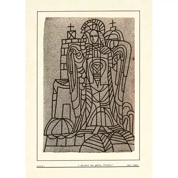 Otto Nebel — Apostel der guten Dienste — Galerie Kornfeld