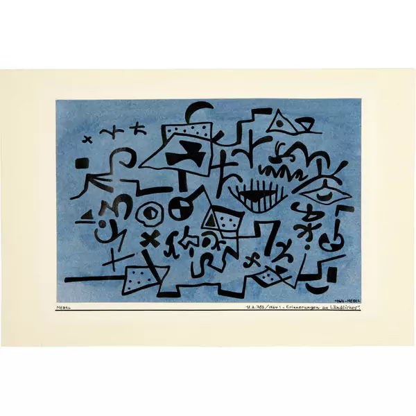 Otto Nebel — Erinnerungen an Ländliches — Galerie Kornfeld