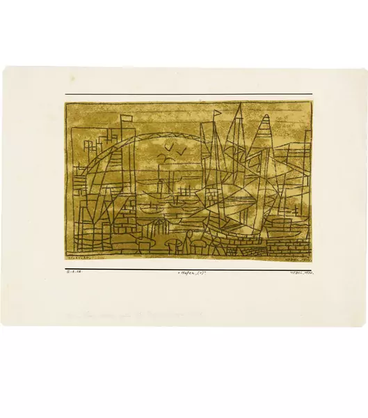 Otto Nebel — Hafen — Galerie Kornfeld