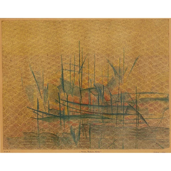 Otto Nebel — MASTE, RAHEN, NETZE, 1935 MASTS, YARDARMS, NETS, 1935