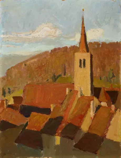 Mittagssonne über Liestal