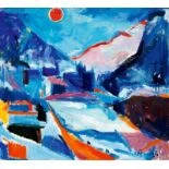 Winterabend in Pontresina
