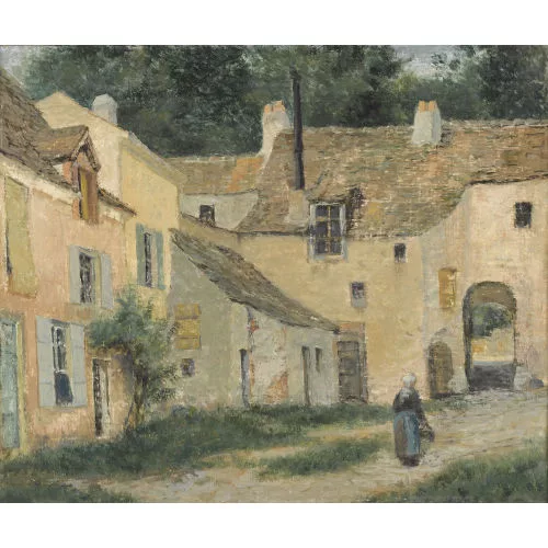 Otto Séquin — "Bauerngehöft an der Marne".