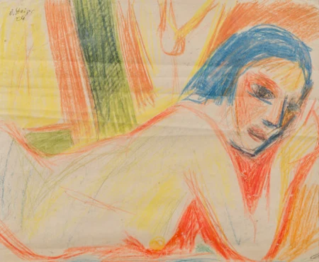 Liegender Frauenakt, 1924