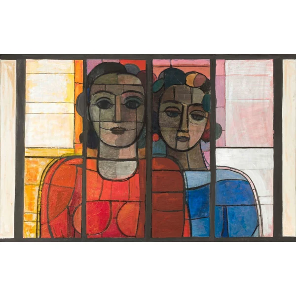 Otto Staiger — ENTWURF ZU EINEM GLASGEMÄLDE, 1936 STUDY FOR A GLASS PAINTING, 1936