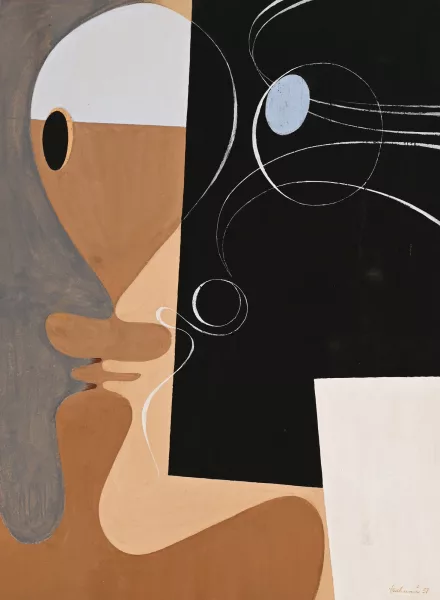 Otto Tschumi — Le baiser, 1957