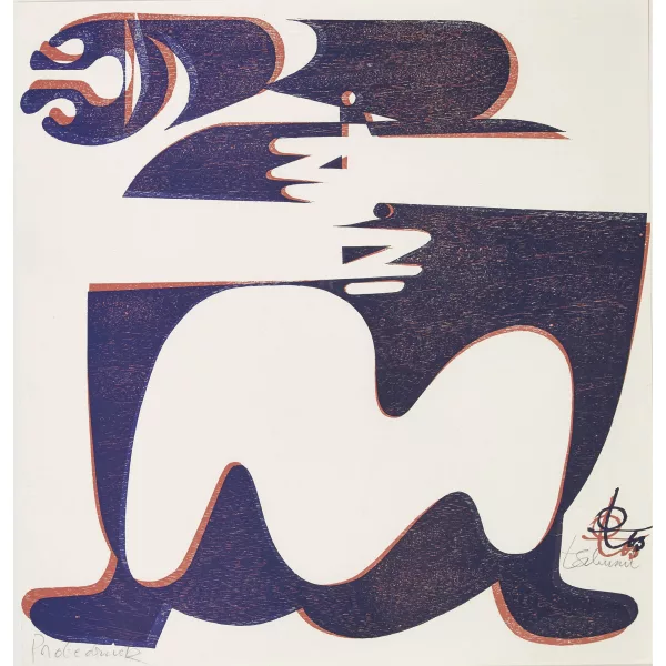 Otto Tschumi — "Hockender".
