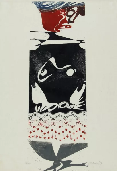 Otto Tschumi — La couturière, 1954
