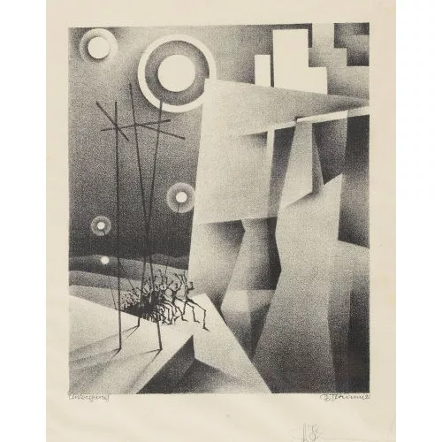 Otto Tschumi — "Untergang".