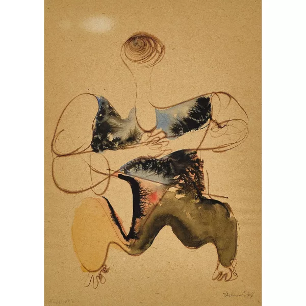 Otto Tschumi — "Hüpfender".