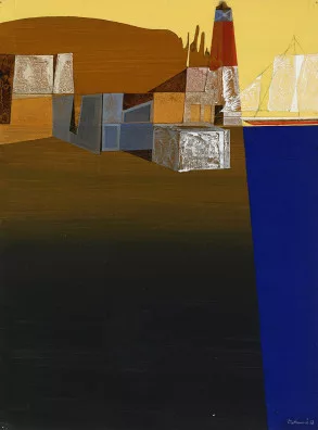 Otto Tschumi — Fischerdorf, 1958