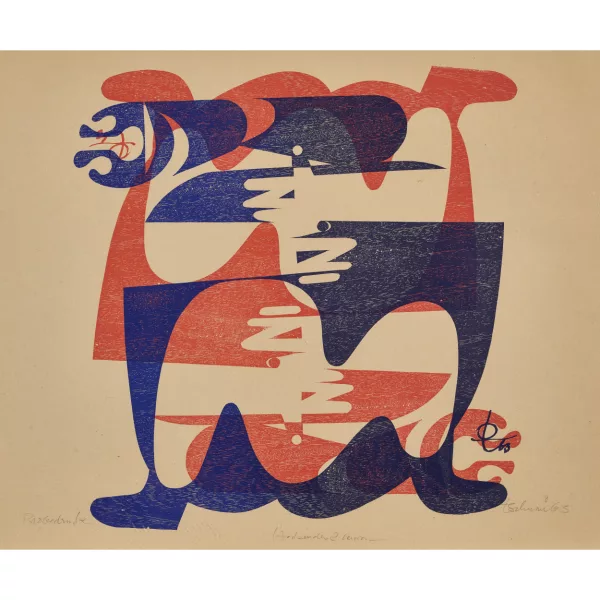 Otto Tschumi — "Hockender II".