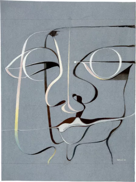 Otto Tschumi — Selbstbildnis