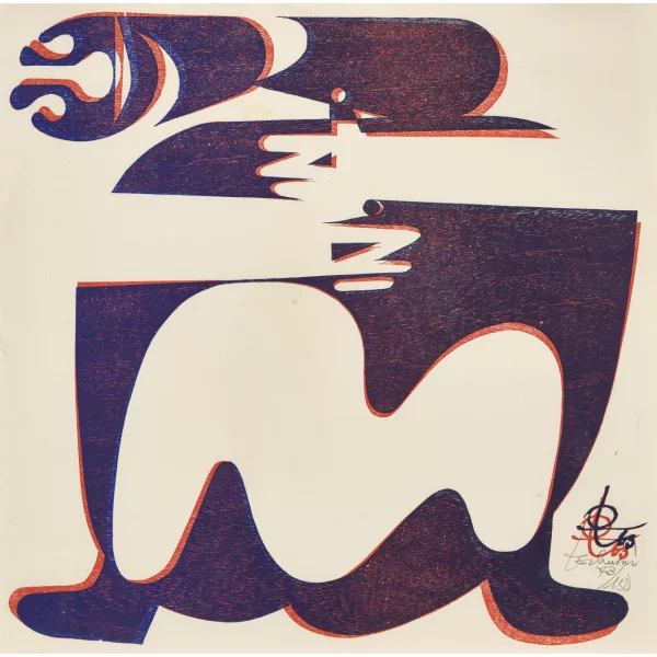 Otto Tschumi — "Hockender I".