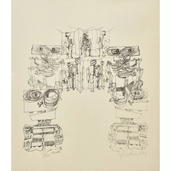 Otto Tschumi — "Ex voto".