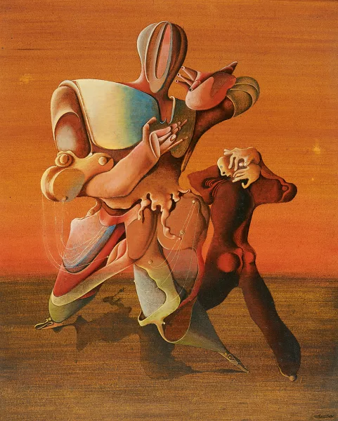 Otto Tschumi — Deux hommes, 1945